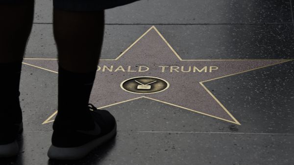 (File) Republican presidential candidate frontrunner Donald Trump's star on the Hollywood Walk of Fame in seen, September 10, 2015 in Hollywood, California - Sputnik International