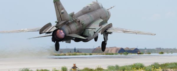 Su-22 jet of the Syrian Air Force. File photo Su-22 jet of the Syrian Air Force. File photo - Sputnik International