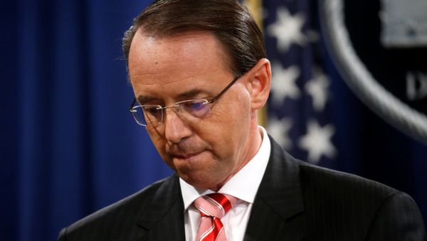 Deputy U.S. Attorney General Rosenstein - Sputnik International