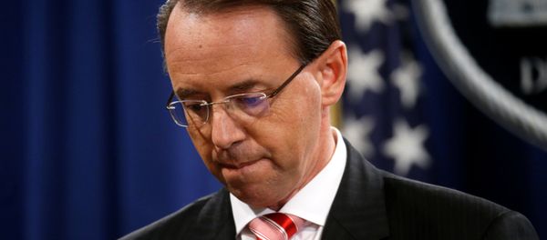 Deputy U.S. Attorney General Rosenstein - Sputnik International