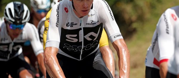 Cycling - Tour de France - The 65-km Stage 17 from Bagneres-de-Luchon to Saint-Lary-Soulan Col du Portet - July 25, 2018 - Team Sky rider Chris Froome of Britain in action Cycling - Tour de France - The 65-km Stage 17 from Bagneres-de-Luchon to Saint-Lary-Soulan Col du Portet - July 25, 2018 - Team Sky rider Chris Froome of Britain in action - Sputnik International