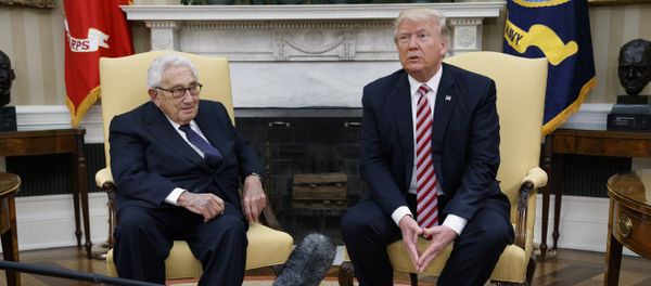 President Donald Trump meets with Dr. Henry Kissinger, former Secretary of State and National Security Advisor under President Richard Nixon, in the Oval Office of the White House, Wednesday, May 10, 2017, in Washington President Donald Trump meets with Dr. Henry Kissinger, former Secretary of State and National Security Advisor under President Richard Nixon, in the Oval Office of the White House, Wednesday, May 10, 2017, in Washington - Sputnik International