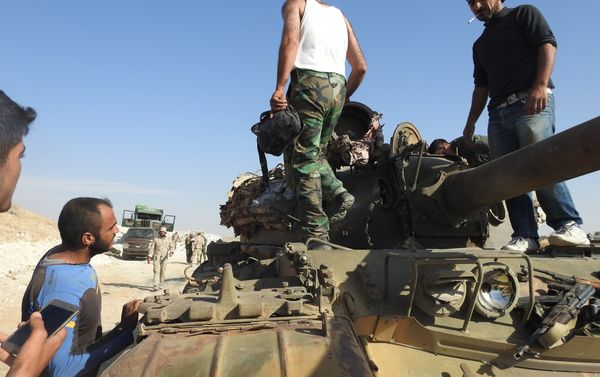 Syrian forces prepare for operations in Idlib province. Syrian forces prepare for operations in Idlib province. - Sputnik International