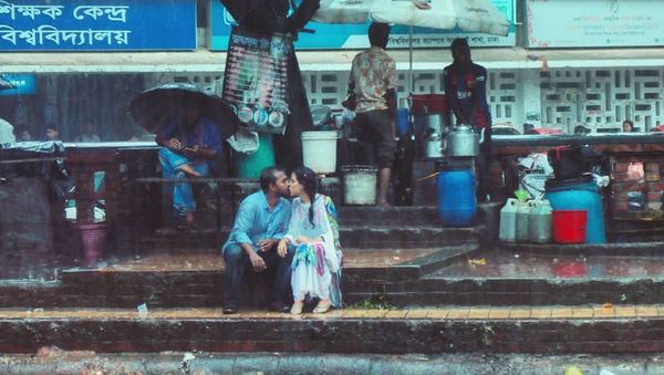 Young couple kissing - Sputnik International