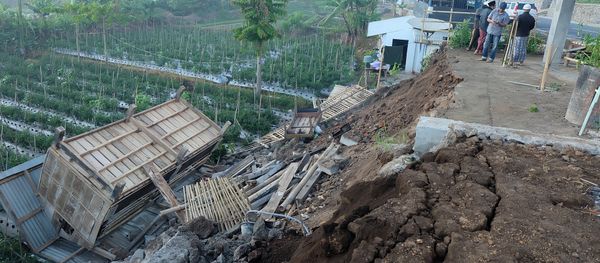 Damage is seen following an earthquake in Lombok, Indonesia, July 29, 2018 in this picture obtained from social media. Damage is seen following an earthquake in Lombok, Indonesia, July 29, 2018 in this picture obtained from social media. - Sputnik International