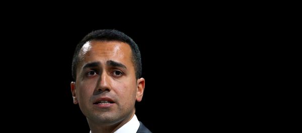 Italian Minister of Labor and Industry Luigi Di Maio speaks in Rome, Italy, June 7, 2018 - Sputnik International