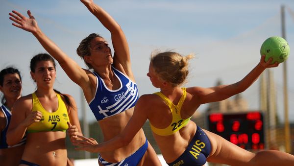 Queens of the Sand on Display at Beach Handball World Championships - Sputnik International