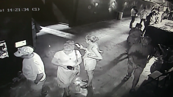 San Antonio Aquarium security footage shows man steal horn shark from petting pool - Sputnik International