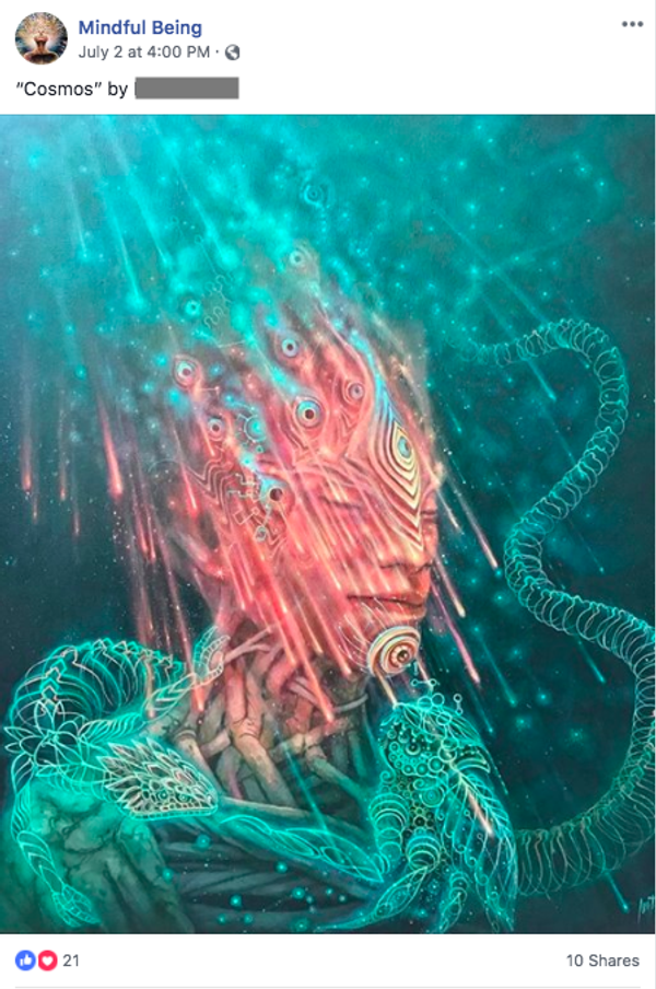 Facebook photo posted by the Mindful Being page, which has been accused of being set up by the alleged Russian troll farm Internet Research Agency. Facebook photo posted by the Mindful Being page, which has been accused of being set up by the alleged Russian troll farm Internet Research Agency. - Sputnik International