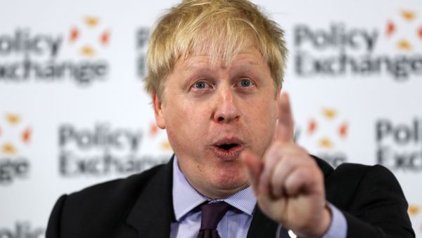 Britain's Foreign Secretary Boris Johnson delivers a speech at the Policy Exchange in London, Wednesday Feb. 14, 2018.  - Sputnik International