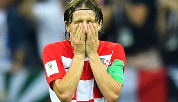 Soccer Football - World Cup - Final - France v Croatia - Luzhniki Stadium, Moscow, Russia - July 15, 2018 Croatia's Luka Modric reacts Soccer Football - World Cup - Final - France v Croatia - Luzhniki Stadium, Moscow, Russia - July 15, 2018 Croatia's Luka Modric reacts - Sputnik International