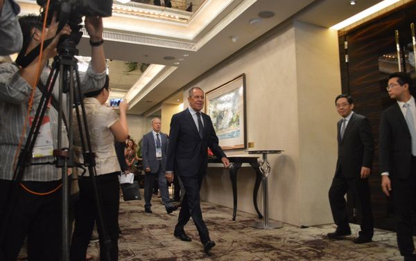 Russian Foreign Minister Sergei Lavrov at ASEAN Summit Russian Foreign Minister Sergei Lavrov at ASEAN Summit - Sputnik International
