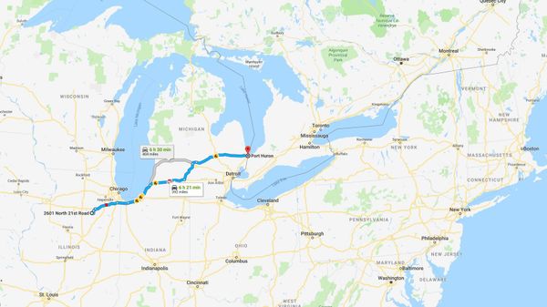 Map of Midwestern US - Sputnik International