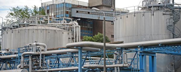 An LNG regasification terminal An LNG regasification terminal - Sputnik International