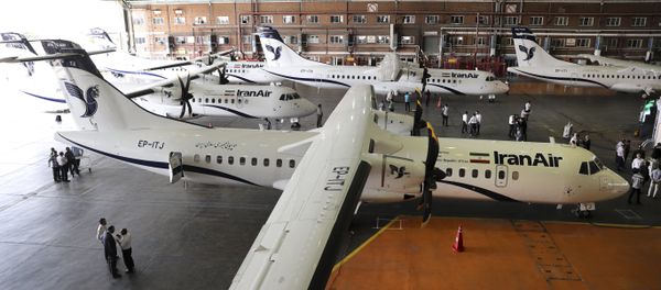 In this photo provided by Tasnim News Agency, Iran Air's new commercial aircrafts are parked at Mehrabad airport in Tehran, Iran, Aug. 5, 2018 - Sputnik International