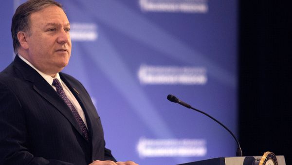 Mike Pompeo, secretario de Estado de EEUU Mike Pompeo, secretario de Estado de EEUU - Sputnik International