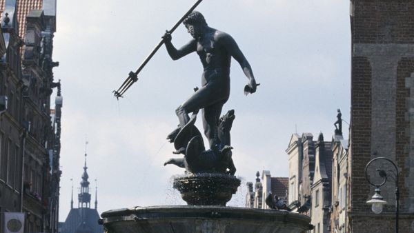 The Neptune fountain, one of the symbols of Gdansk. Built in 1633. - Sputnik International