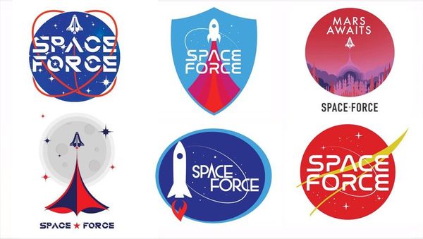 Proposed Space Force Logos Proposed Space Force Logos - Sputnik International