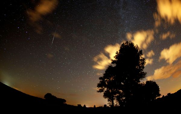 Night Sky Lit by Stunning Perseid Meteor Shower Night Sky Lit by Stunning Perseid Meteor Shower - Sputnik International