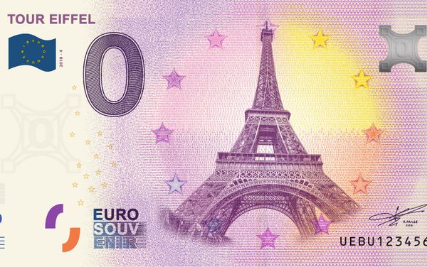 Souvenir 0 euro bill. Souvenir 0 euro bill. - Sputnik International