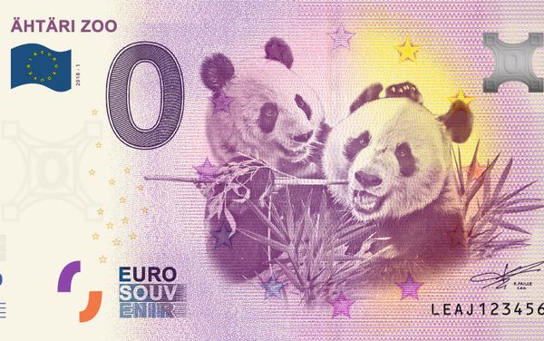 Souvenir 0 euro bill. Souvenir 0 euro bill. - Sputnik International