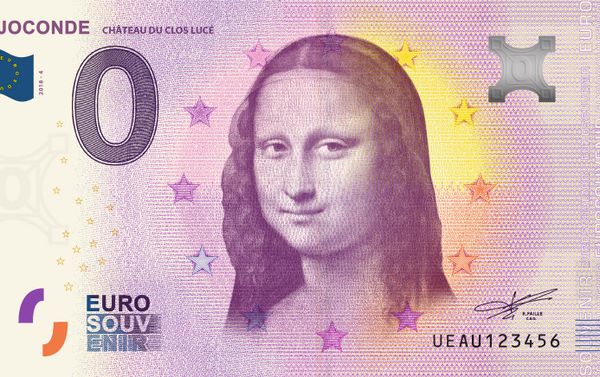 Souvenir 0 euro bill. Souvenir 0 euro bill. - Sputnik International