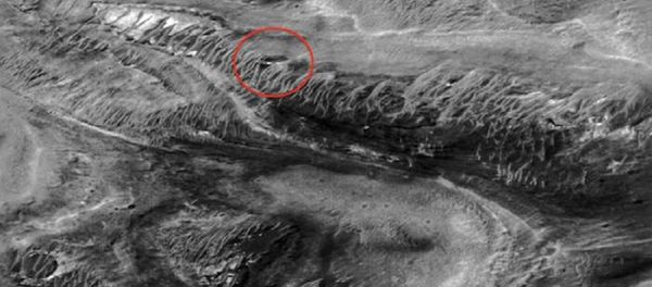 An alleged alien base on Mars An alleged alien base on Mars - Sputnik International