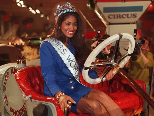 Miss World 1993 from Jamaica, Lisa Hanna Miss World 1993 from Jamaica, Lisa Hanna - Sputnik International