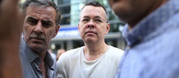 Andrew Craig Brunson, an evangelical pastor from Black Mountain, North Carolina, arrives at his house in Izmir, Turkey. Andrew Craig Brunson, an evangelical pastor from Black Mountain, North Carolina, arrives at his house in Izmir, Turkey. - Sputnik International