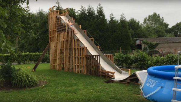 Water slide homemade fail - Sputnik International