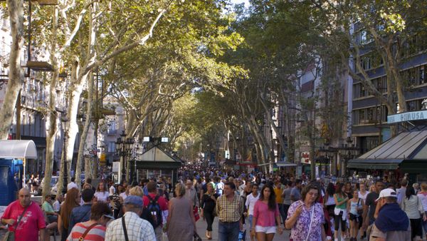 La Ramblas, Barcelona. - Sputnik International