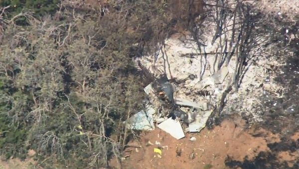 A US military plane crashed in Oklahoma August 17, 2018 - Sputnik International