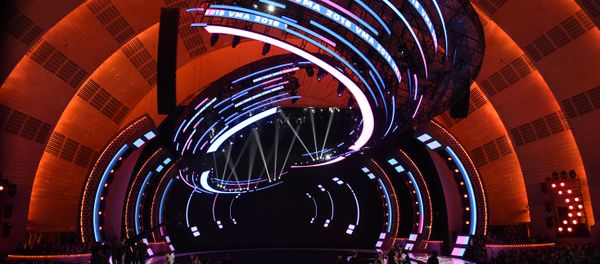 Сцена до начала церемонии вручения награды 2018 MTV Video Music Awards в Нью-Йорке - Sputnik International