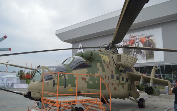 Russian Helicopters Show Off Modern Models at Army 2018 Russian Helicopters Show Off Modern Models at Army 2018 - Sputnik International