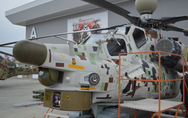 Russian Helicopters Show Off Modern Models at Army 2018 Russian Helicopters Show Off Modern Models at Army 2018 - Sputnik International