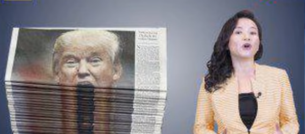 China Global Television Network publishes satirical video thanking US President Donald Trump for trade policy - Sputnik International
