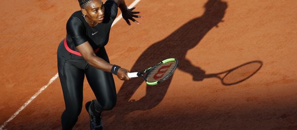 Serena Williams of the U.S. plays a shot against Germany's Julia Georges during their third round match of the French Open tennis tournament at the Roland Garros stadium in Paris, France, Saturday, June 2, 2018. - Sputnik International