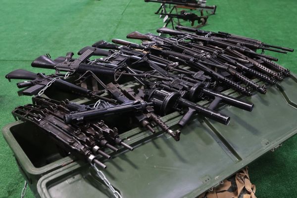 Spoils of War: Russia Displays Weapons Seized From Syrian Militants - Sputnik International