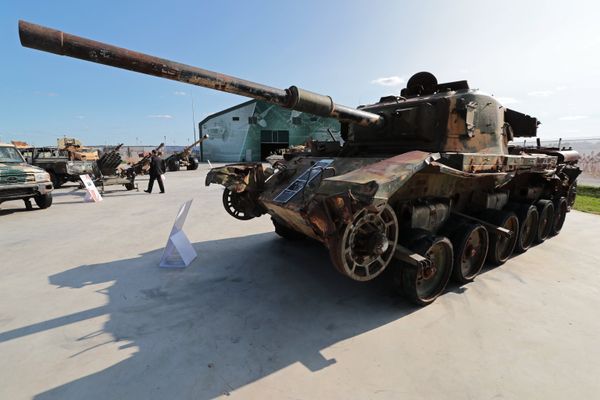 Spoils of War: Russia Displays Weapons Seized From Syrian Militants - Sputnik International