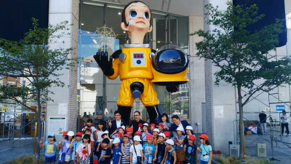 'Sun Child' sculpture by artist Kenji Yanobe in Fukushima to be removed 'Sun Child' sculpture by artist Kenji Yanobe in Fukushima to be removed - Sputnik International