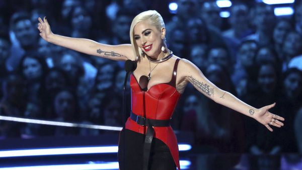 In this Saturday, June 16, 2018, photo, Lady Gaga presents the award for best movie at the MTV Movie and TV Awards at the Barker Hangar in Santa Monica, Calif - Sputnik International