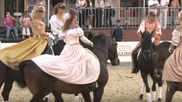 Cavalry Escort of the Presidential Regiment at Spasskaya Tower Festival - Sputnik International