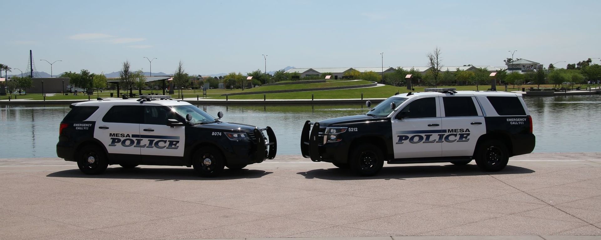 Squad cars of the Mesa Police Department in Arizona. - Sputnik International, 1920, 14.05.2023