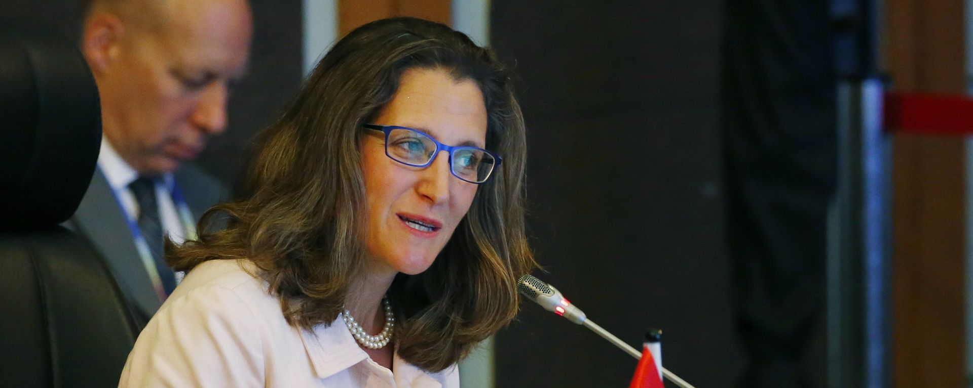 Canadian Foreign Minister Chrystia Freeland Canadian Foreign Minister Chrystia Freeland - Sputnik International, 1920, 16.12.2024