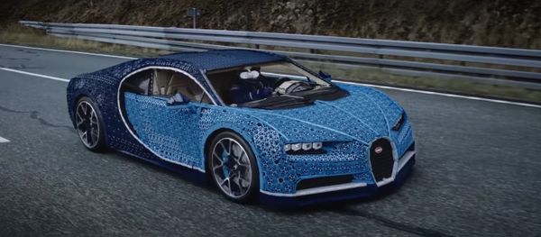 The Amazing Life-size LEGO Technic Bugatti Chiron that DRIVES! - Sputnik International