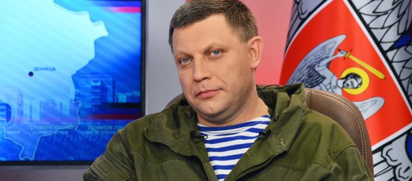 Alexander Zakharchenko, the head the self-proclaimed Donetsk People's Republic (DPR). - Sputnik International