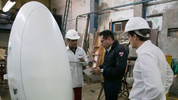Taller en México donde se confeccionó el prototipo de la cápsula antisísmica K107 - Sputnik International