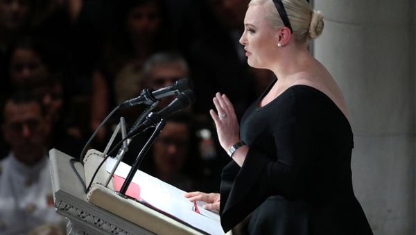 Daughter Meghan McCain Speaks at the Memorial Service of U.S. Senator John McCain - Sputnik International