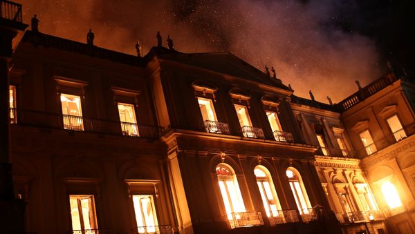 National Museum of Brazil in Rio de Janeiro, Brazil September 2, 2018. - Sputnik International
