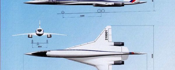 Tu-444, a 2000s supersonic airliner design once thought to have been scrapped by Tupolev. - Sputnik International
